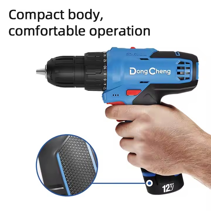 CORDLESS DRILL 12 VOLT 35 NM WITH 2 BATTERIES