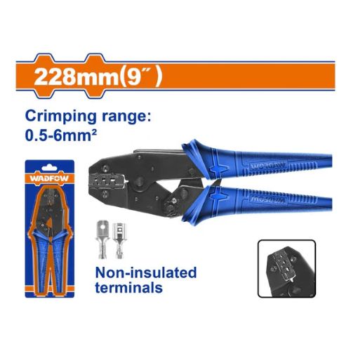 RATCHET CRIMPING PLIER 9 INCH